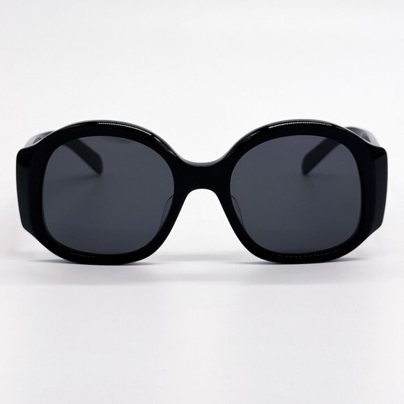 NEW CL40305U 01A OVERSIZED BLACK WOMEN SUNGLASSES CELINE CL40305U - Picture 5 of 14